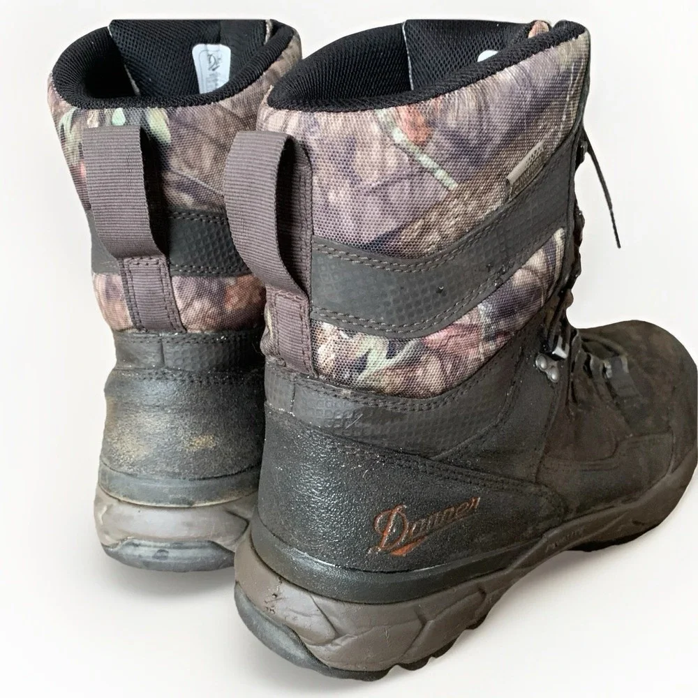 Danner Vital‎ 8 Boots Mossy Oak Camo Hunting Waterproof 10.5